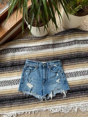 Abercrombie & Fitch High Rise Mom Shorts